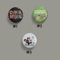 Chinga La Migra Buttons, Abolish ICE, Anti ICE, Pin Back 1.25"