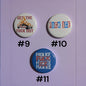 Anti ICE Pinback Buttons, Protest Pins, Human Rights (1.25")