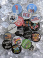 Chinga La Migra Buttons, Abolish ICE, Anti ICE, Pin Back 1.25"