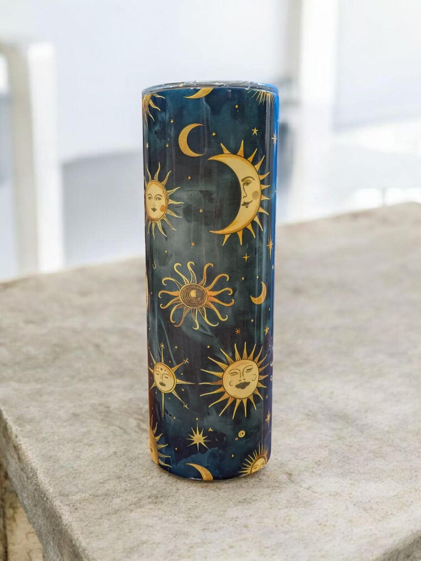 Sun and Moon Tumbler, Straight Skinny 20oz