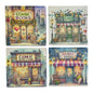 Comic Book Store Coasters, Set of 4