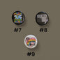 Chinga La Migra Buttons, Abolish ICE, Anti ICE, Pin Back 1.25"