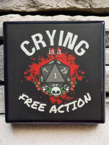 Don't Worry I Have A Plan, Game Night, RPG, Square Coasters Set of 2