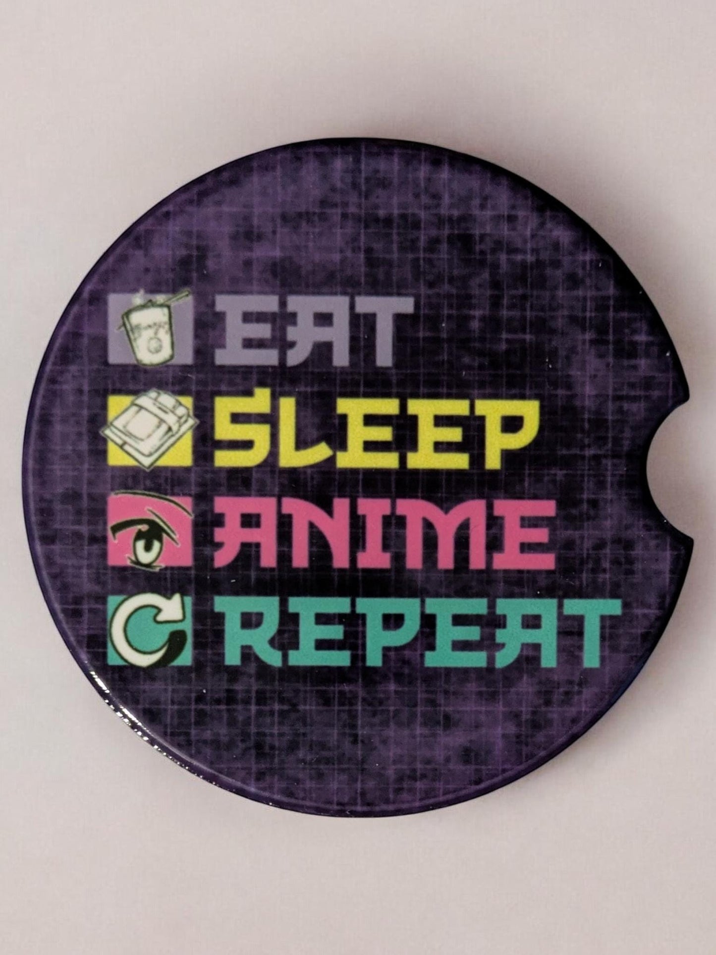 Just A Girl Who Loves Anime, Car Coasters Set of 2