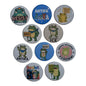 I Am Antifa Buttons, Anti Trump Buttons, Frogs Against Fascism Pins, 1.25"