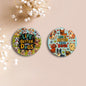 Car Coasters, Life Is Better With Dogs, Set of 2