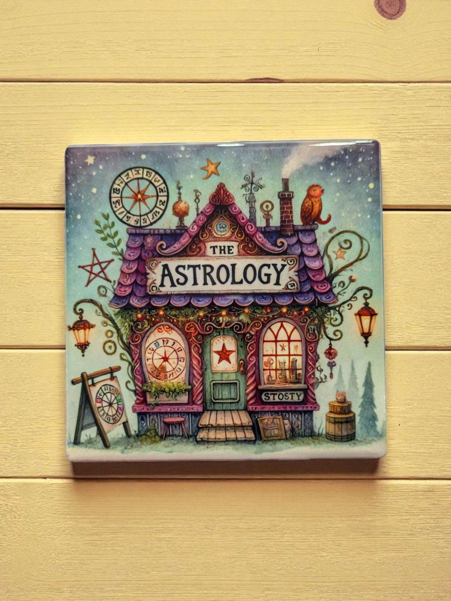 Astrology Coasters, Set of 4