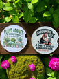 Car Coasters, Gardening, Horticulture Set of 2