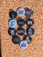 No Kings Protest Buttons, 1.25"
