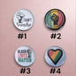 Black Lives Matter Pinback Buttons, BLM Awareness, Social Justice Pins, 1.25"
