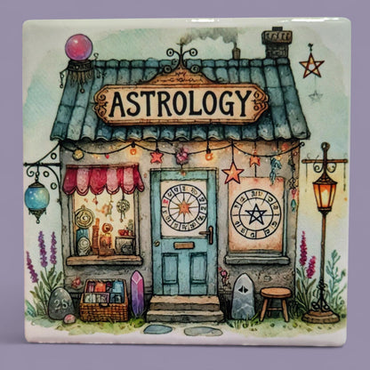 Astrology Coasters, Set of 4