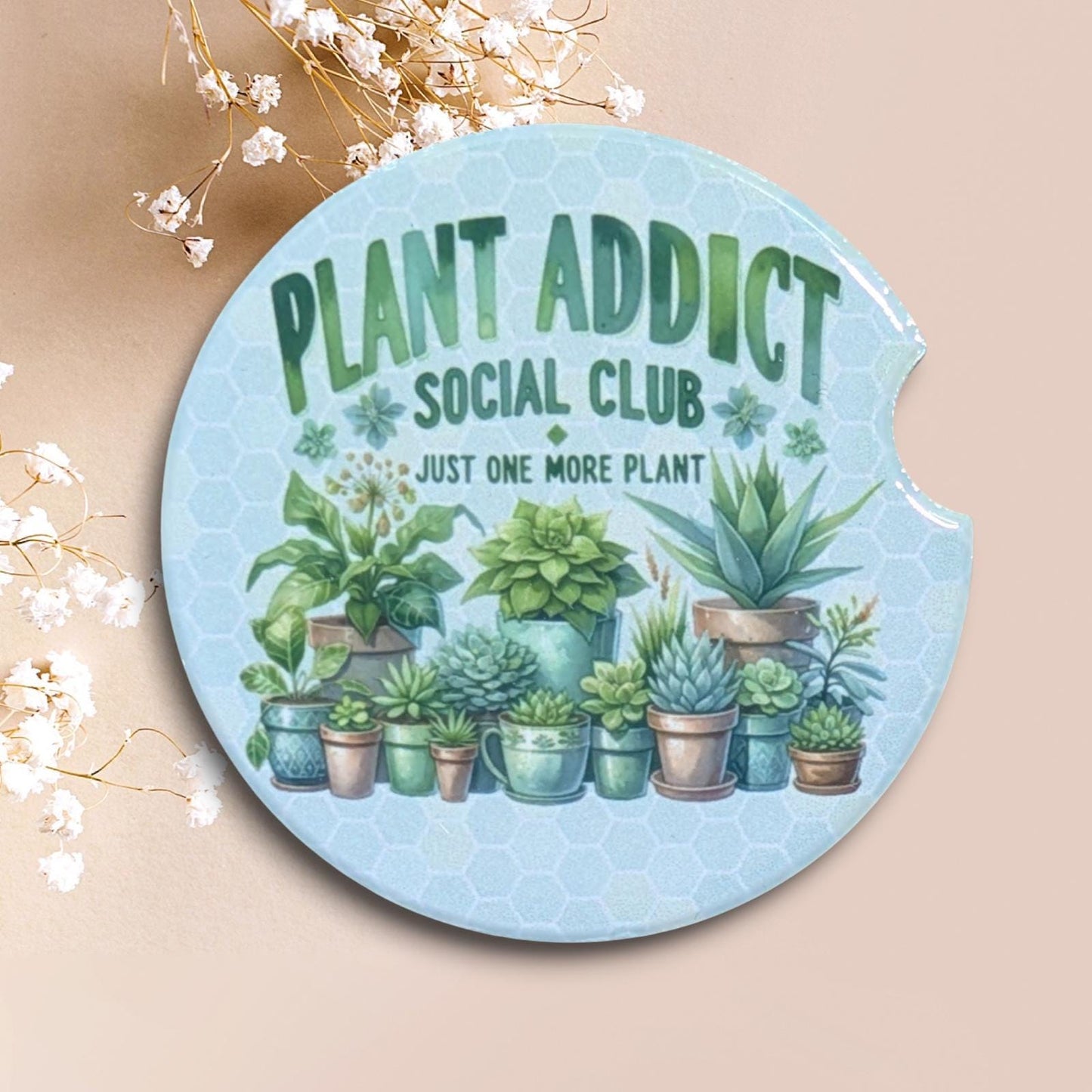 Car Coasters, Gardening, Horticulture Set of 2