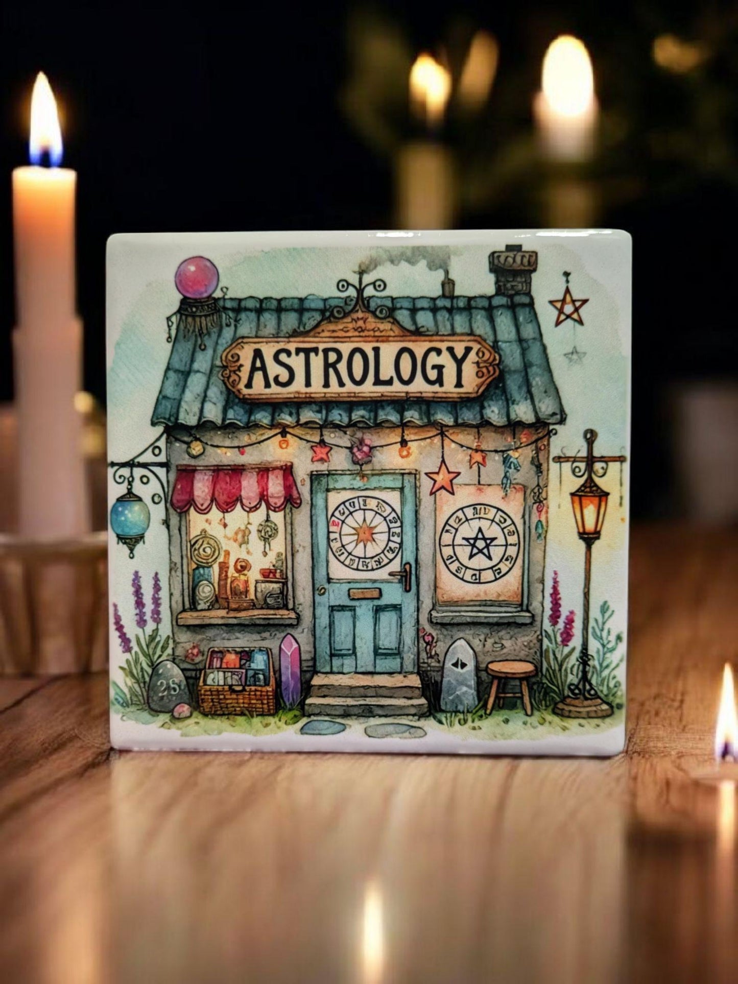 Astrology Coasters, Set of 4