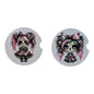 Creepy Dolls Car Coasters, Pink, Ceramic Set of 2